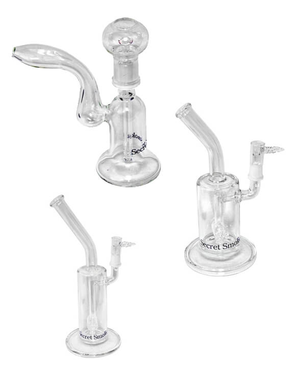 Pipe en borosilicate pour BHO de Secret Smoke - Grow Barato